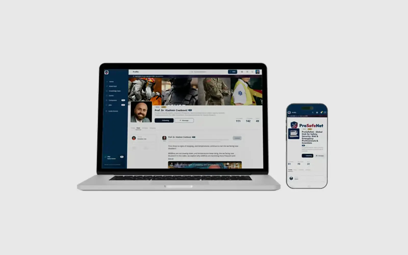 ProSafeNet join page